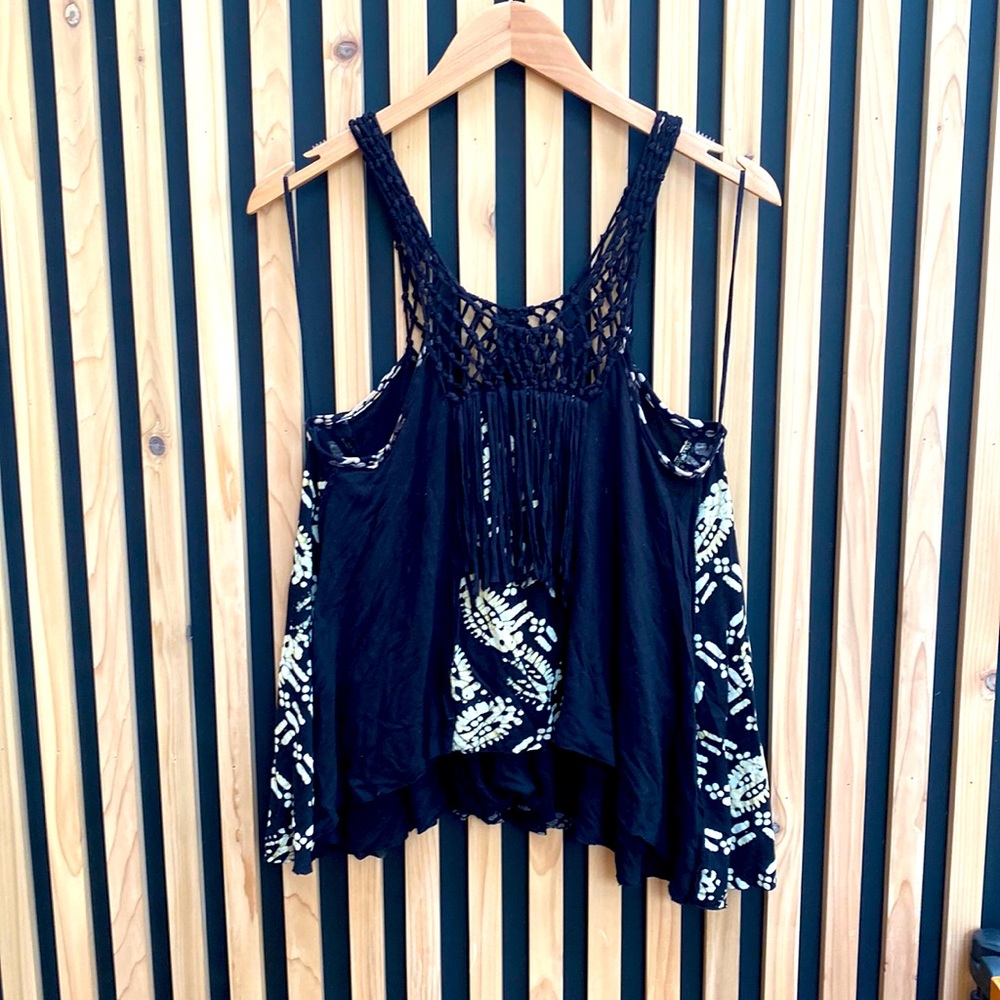 Free People Crochet top